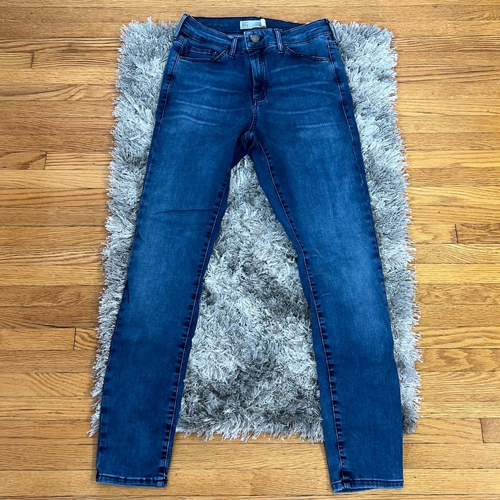 TopShop Leigh Denim Blue Jeans